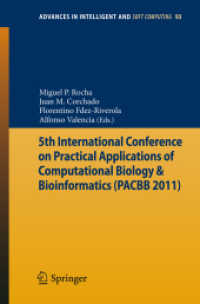 5th International Conference on Practical Applications of Computational Biology and Bioinformatics (Advances in Intelligent and Soft Computing) 〈Vol. 93〉