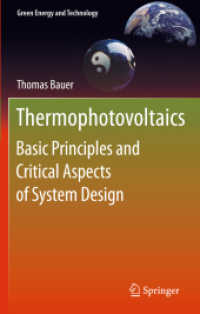 Thermophotovoltaics : Basic Principles and Critical Aspects of System Design (Green Energy and Technology)