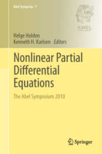 非線形偏微分方程式（会議録）<br>Nonlinear Partial Differential Equations : The Abel Symposium 2010 (Abel Symposia) 〈Vol. 7〉