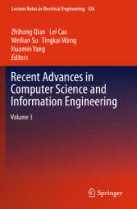 Recent Advances in Computer Science and Information Engineering, Volume 3 (Lecture Notes in Electrical Engineering) 〈Vol. 126〉