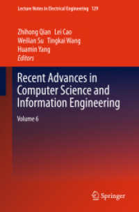 Recent Advances in Computer Science and Information Engineering, Volume 6 (Lecture Notes in Electrical Engineering) 〈Vol. 129〉