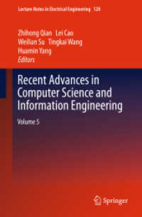 Recent Advances in Computer Science and Information Engineering, Volume 5 (Lecture Notes in Electrical Engineering) 〈Vol. 128〉