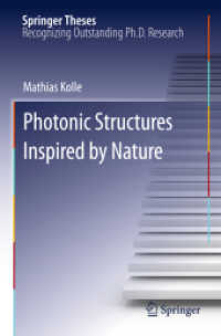 Photonic Structures Inspired by Nature (Springer Theses) （2011）