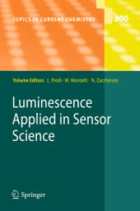 Luminescence Applied in Sensor Science (Topics in Current Chemistry) （2011）
