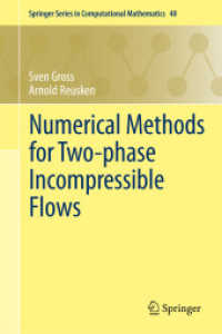 Numerical Methods for Two-phase Incompressible Flows (Springer Series in Computational Mathematics) （2011）