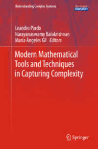 Modern Mathematical Tools and Techniques in Capturing Complexity (Understanding Complex Systems)