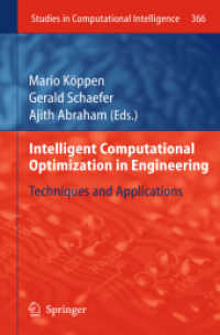 Intelligent Computational Optimization in Engineering : Techniques & Applications (Studies in Computational Intelligence) （2011）