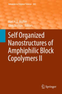 Self Organized Nanostructures of Amphiphilic Block Copolymers II (Advances in Polymer Science) （2011）