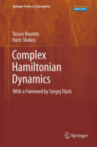 Complex Hamiltonian Dynamics (Springer Series in Synergetics)