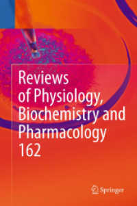 Reviews of Physiology, Biochemistry and Pharmacology 〈Vol. 162〉
