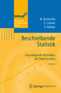 Beschreibende Statistik : Grundlegende Methoden der Datenanalyse (Emil@a-stat) （2ND）