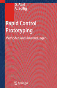Rapid Control Prototyping : Methoden und Anwendungen （2006）