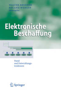 Elektronische Beschaffung : Stand und Entwicklungstendenzen (Business Engineering)