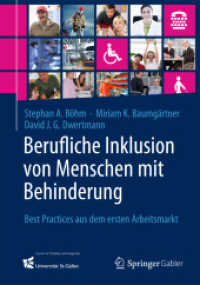 Berufliche Inklusion von Menschen mit Behinderung : Best Practices aus dem ersten Arbeitsmarkt