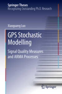 GPS Stochastic Modelling : Signal Quality Measures and ARMA Processes (Springer Theses)