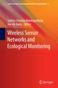 Wireless Sensor Networks and Ecological Monitoring (Smart Sensors, Measurement and Instrumentation) （2013）