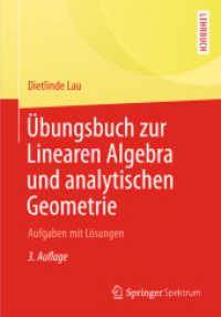 Übungsbuch zur Linearen Algebra und analytischen Geometrie : Aufgaben mit Lösungen (Springer-Lehrbuch)