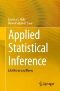 Applied Statistical Inference : Likelihood and Bayes