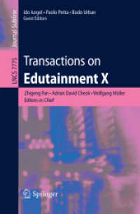 Transactions on Edutainment X (Transactions on Edutainment)