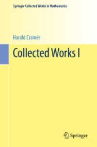 Collected Works I (Springer Collected Works in Mathematics) （2013. Reprint 2013 of the 1994）