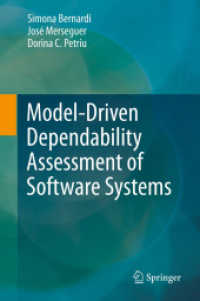 Model-Driven Dependability Assessment of Software Systems （2013）