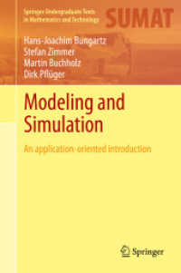 Modeling and Simulation : An Application-Oriented Introduction (Springer Undergraduate Texts in Mathematics and Technology) （2014）