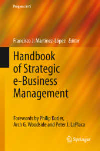 Handbook of Strategic e-Business Management (Progress in Is)
