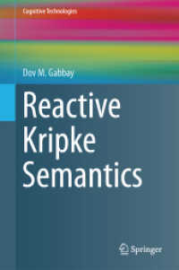 Reactive Kripke Semantics (Cognitive Technologies)