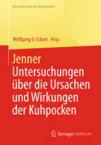 Jenner : Untersuchungen über die Ursachen und Wirkungen der Kuhpocken (Klassische Texte der Wissenschaft)