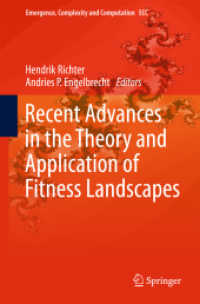 Recent Advances in the Theory and Application of Fitness Landscapes (Emergence, Complexity and Computation)
