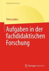 Aufgaben in der fachdidaktischen Forschung (Springer Spektrum)