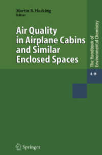 Air Quality in Airplane Cabins and Similar Enclosed Spaces (Air Pollution) （2005）
