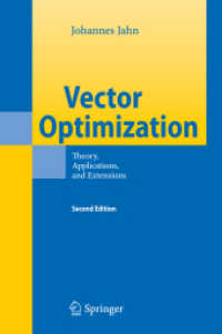 Vector Optimization : Theory, Applications, and Extensions （2ND）