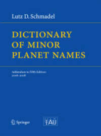 Dictionary of Minor Planet Names : Addendum to Fifth Edition: 2006 - 2008 （2009）