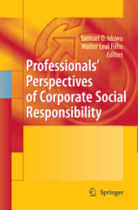 Professionals' Perspectives of Corporate Social Responsibility （2010）