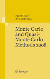 Monte Carlo and Quasi-Monte Carlo Methods 2008 （2009）