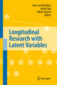 Longitudinal Research with Latent Variables （2010）