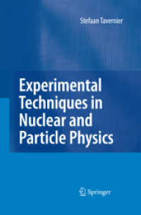 Experimental Techniques in Nuclear and Particle Physics （2010）