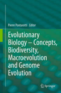 Evolutionary Biology - Concepts, Biodiversity, Macroevolution and Genome Evolution （2011）