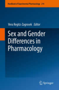 Sex and Gender Differences in Pharmacology (Handbook of Experimental Pharmacology) （2012）