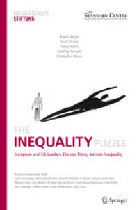 The Inequality Puzzle : European and US Leaders Discuss Rising Income Inequality （2010）