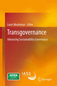 Transgovernance : Advancing Sustainability Governance