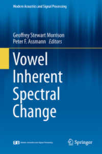 Vowel Inherent Spectral Change (Modern Acoustics and Signal Processing) （2013）
