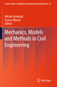 Mechanics, Models and Methods in Civil Engineering (Lecture Notes in Applied and Computational Mechanics) （2012）