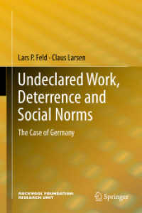 Undeclared Work, Deterrence and Social Norms : The Case of Germany （2012）
