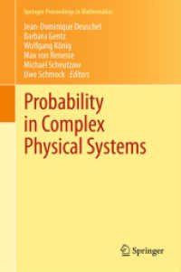 Probability in Complex Physical Systems : In Honour of Erwin Bolthausen and Jürgen Gärtner (Springer Proceedings in Mathematics)