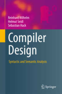 Compiler Design : Syntactic and Semantic Analysis （2013）