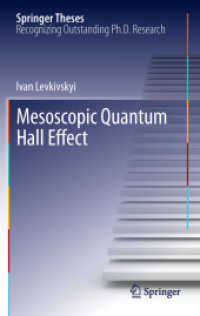 Mesoscopic Quantum Hall Effect (Springer Theses) （2012）