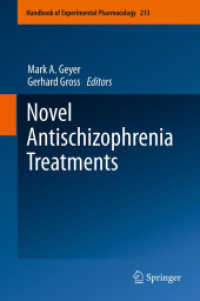 Novel Antischizophrenia Treatments (Handbook of Experimental Pharmacology)