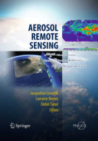 Aerosol Remote Sensing （2013）